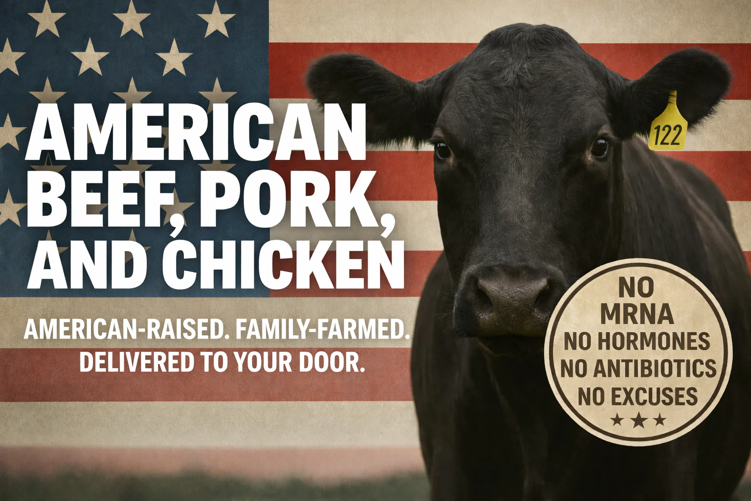 Pure Meat, Raised With Integrity